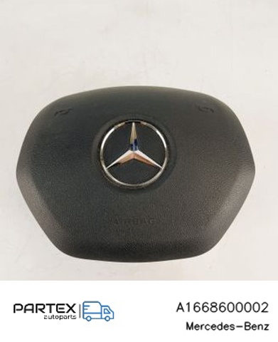 Подушка AIRBAG передня ліва A1668600002 MERCEDES