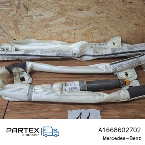 Подушка безпеки, збоку, ліва, AIRBAG A1668602702 MERCEDES