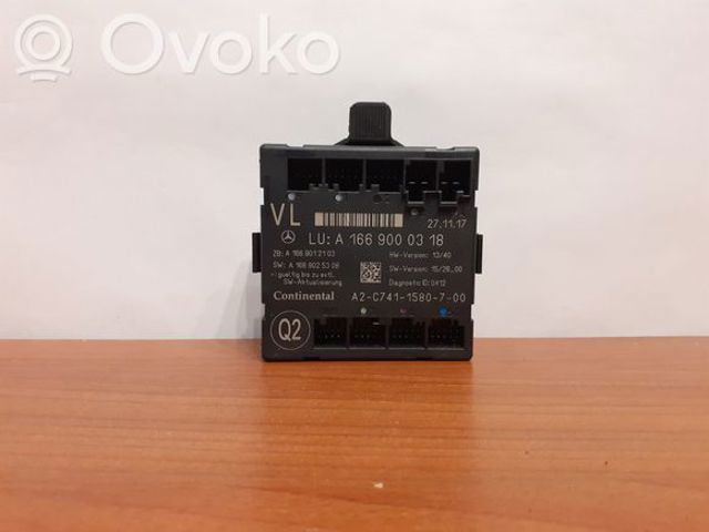 Блок комфорту передніх дверей A1669000318 MERCEDES