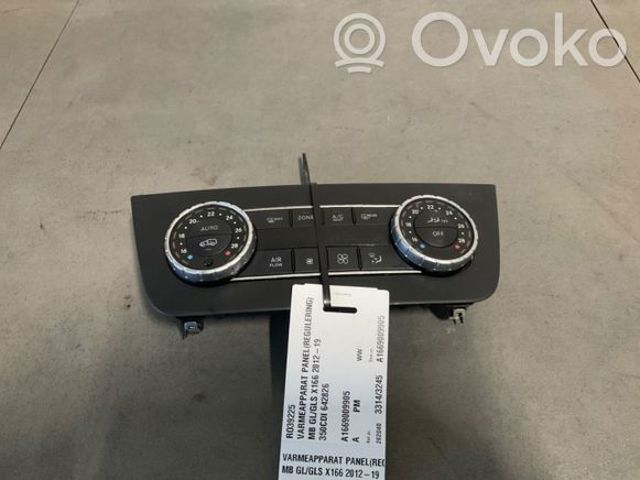 Блок управління кондиціонером A1669007308 MERCEDES