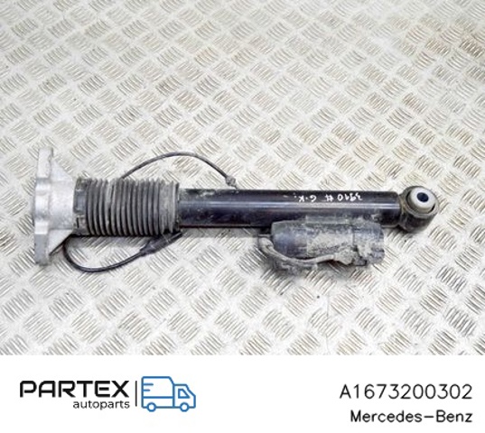 Амортизатор задній, лівий A1673200302 MERCEDES