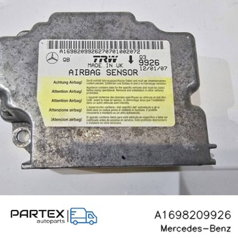 Модуль-процесор керування подушки безпеки A1698209926 MERCEDES