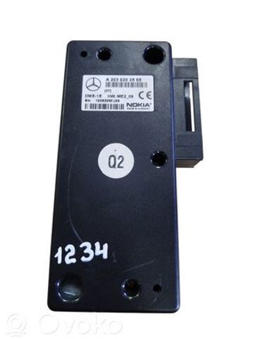 Блок керування телефоном A2038202585 MERCEDES