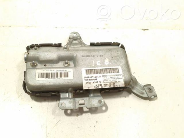 Подушка безпеки (AIRBAG) дверей задніх лівих A2038600205 MERCEDES