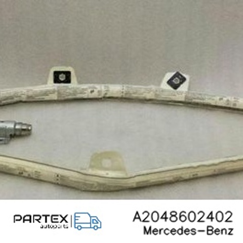 Подушка безпеки, шторка бічна, права, AIRBAG A2048602402 MERCEDES