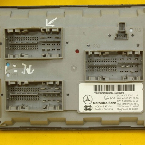 Блок управління сигналами SAM A2069002118 MERCEDES