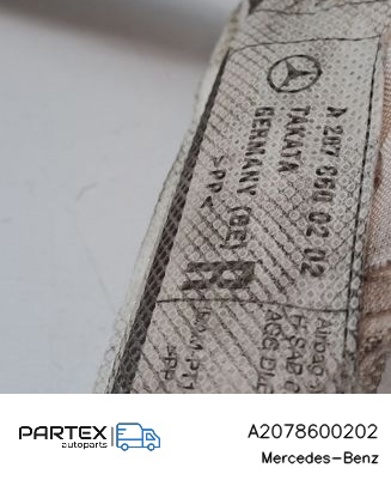 Подушка безпеки, збоку, права, AIRBAG A2078600202 MERCEDES