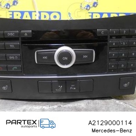 Блок кнопок центральної консолі A2129000114 MERCEDES