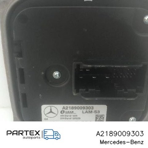 Блок управління освітленням A2189009303 MERCEDES