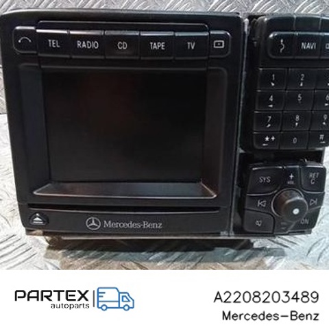 Магнітола A2208203489 MERCEDES