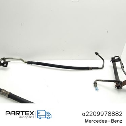 Шланг ГПК, низького тиску, від рейки/механізму до радіатора A2209978882 MERCEDES