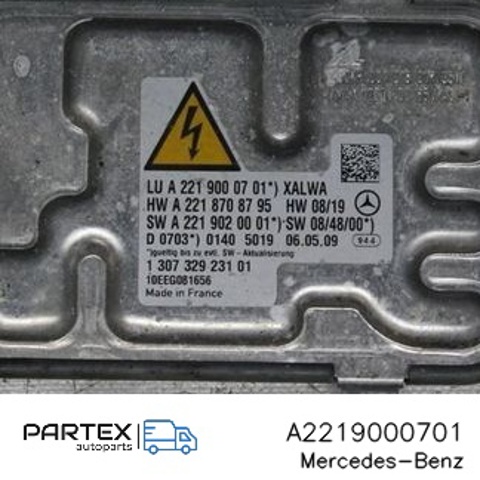Реле управління ксеноном / біксенон A2219000701 MERCEDES
