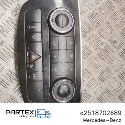 Реостат/перемикач-регулятор режиму обігрівача салону A2518702689 MERCEDES