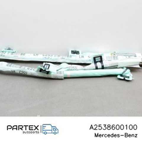 Подушка безпеки, шторка бічна, ліва, AIRBAG A2538600100 MERCEDES