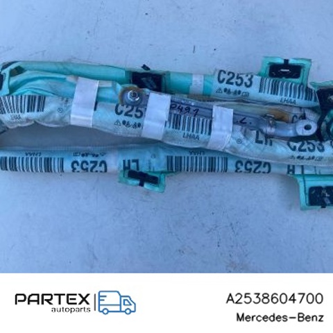 Подушка безпеки, шторка бічна, ліва, AIRBAG A2538604700 MERCEDES