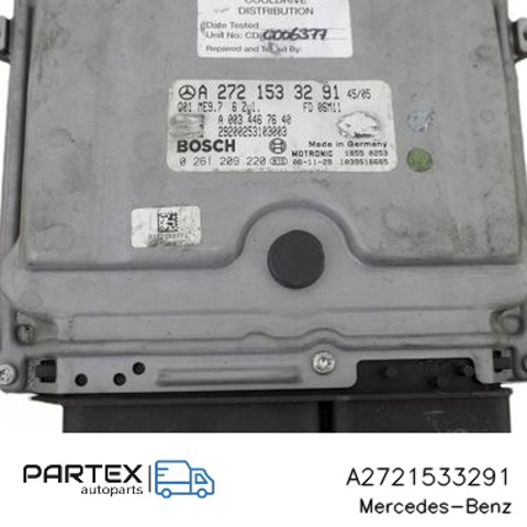 Мізки двигуна A2721533291 MERCEDES