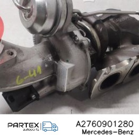 Прокладка турбіни, монтажний комплект A2760901280 MERCEDES