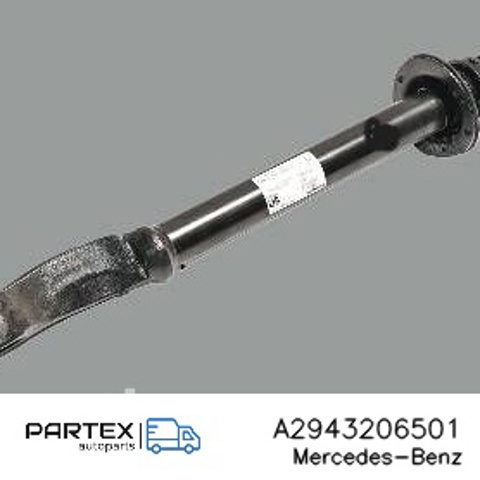 Амортизатор передньої підвіски, лівий A2943206501 MERCEDES