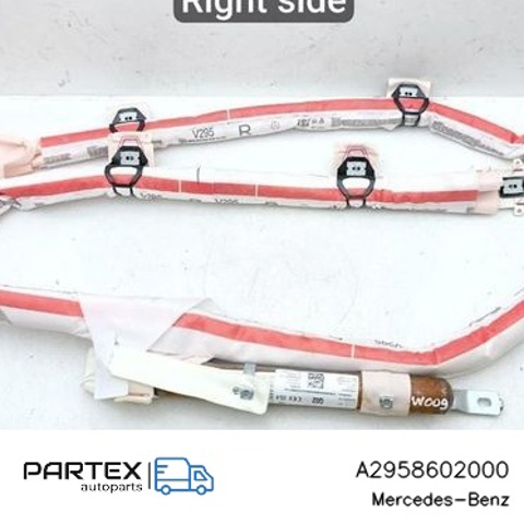 Подушка безпеки, збоку права айрбег A2958602000 MERCEDES