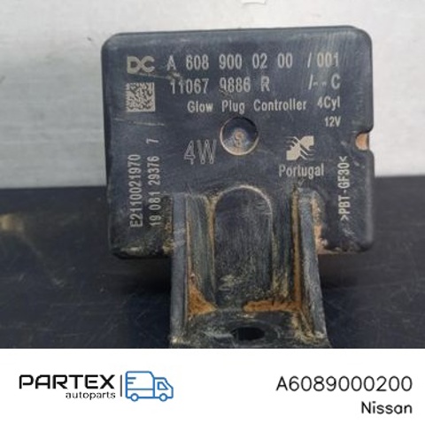 Реле накалу A6089000200 NISSAN