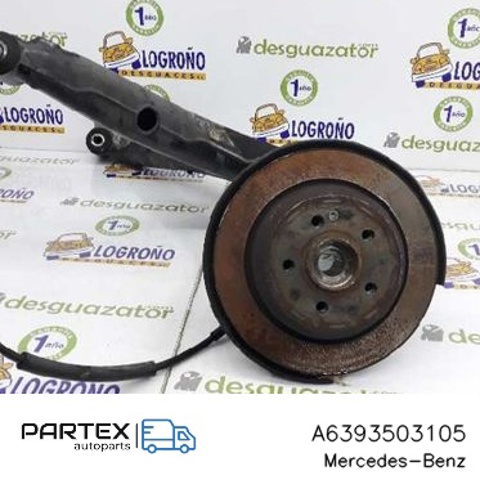 Кулак поворотний правий A6393503105 MERCEDES