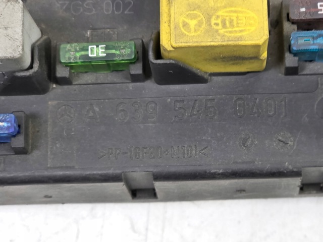 Корпус запобіжників A6395450401 MERCEDES