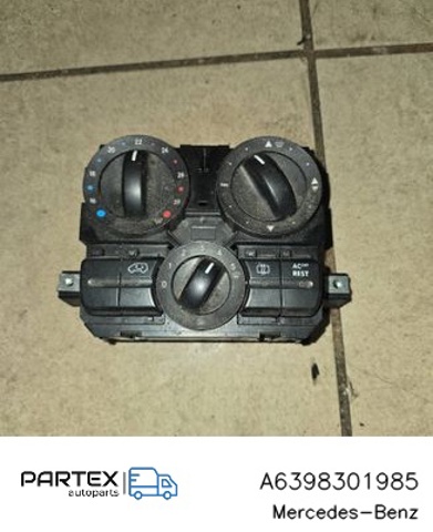 Блок управління пічкою A6398301985 MERCEDES