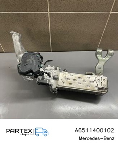 Байпасний клапан EGR, рециркуляції газів A6511400102 MERCEDES
