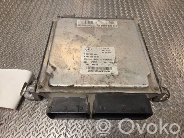 Блок електронного управління A6519007902 MERCEDES