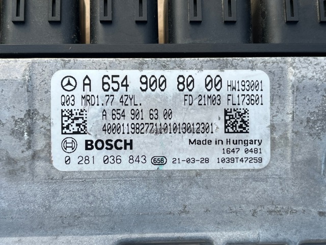 Блок двигуна A6549008000 MERCEDES