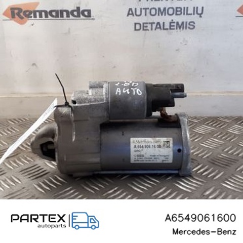 Стартер A6549061600 MERCEDES