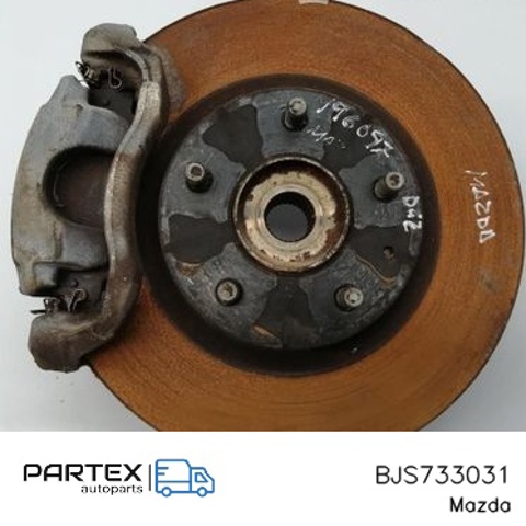 Кулак поворотний передній лівий BJS733031 MAZDA
