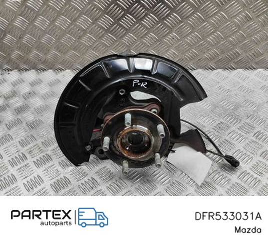 Цапфа поворотна ліва DFR533031A MAZDA