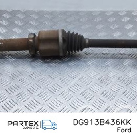 Піввісь передня, права DG913B436KK FORD
