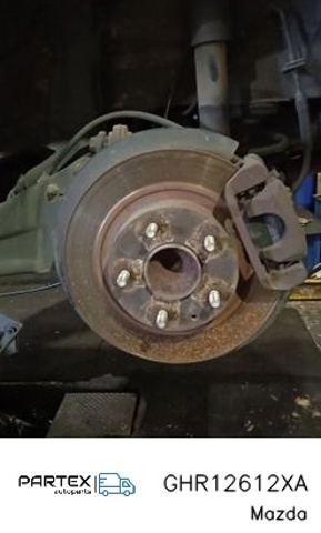Цапфа поворотна ліва GHR12612XA MAZDA