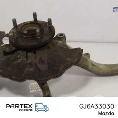Кулак поворотний передній лівий GJ6A33030 MAZDA