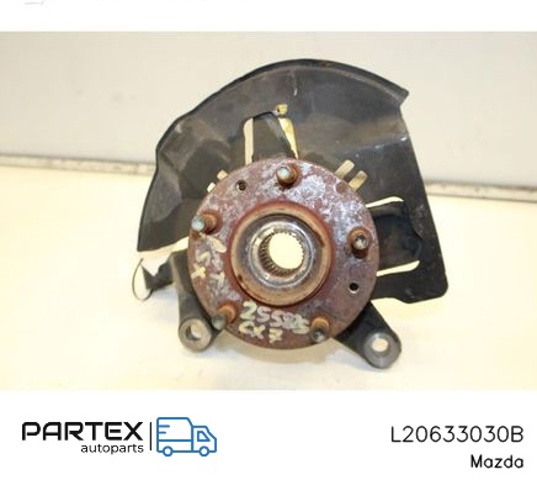Цапфа - поворотний кулак передній, лівий L20633030B MAZDA