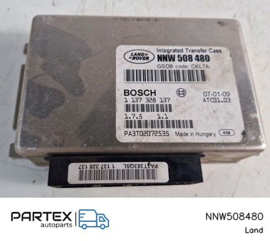 Модуль керування роздавальної коробкою NNW508480 LAND ROVER