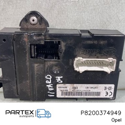 Модуль управління (ЕБУ) іммобілайзера P8200374949 OPEL