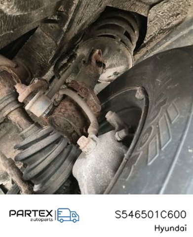 Ліва передня стійка S546501C600 HYUNDAI