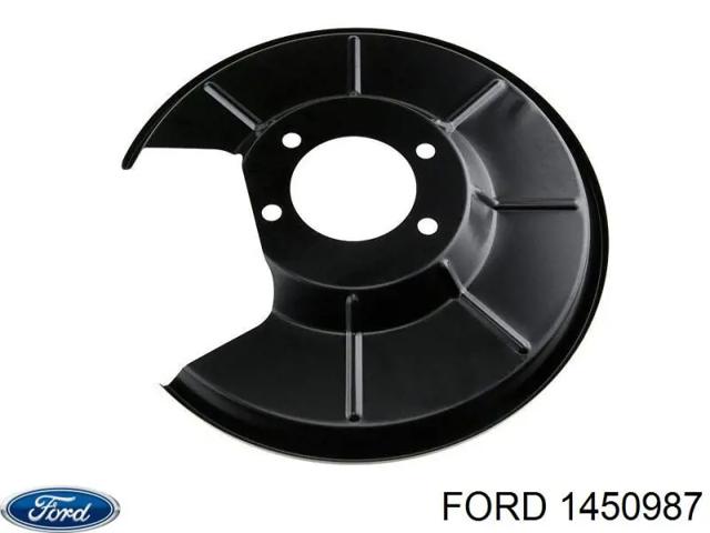 Захист гальмівного диска заднього, правого 1450987 FORD