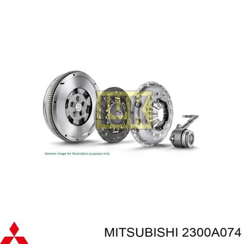 Комплект зчеплення (3 частини) 2300A074 MITSUBISHI