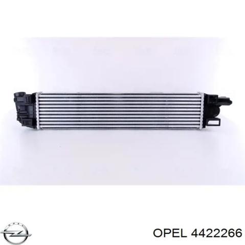 Охолоджувач наддувочного повітря 4422266 OPEL