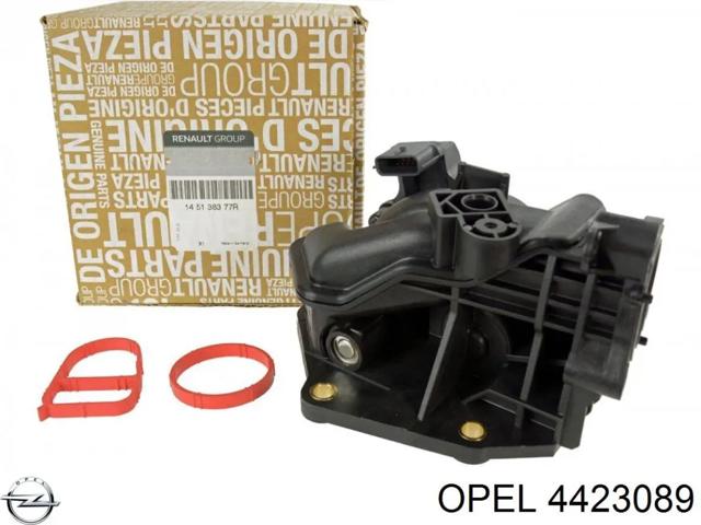 Дросільна заслінка в зборі 4423089 OPEL