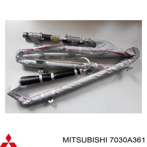 Подушка безпеки, шторка бічна, ліва, AIRBAG 7030A361 MITSUBISHI