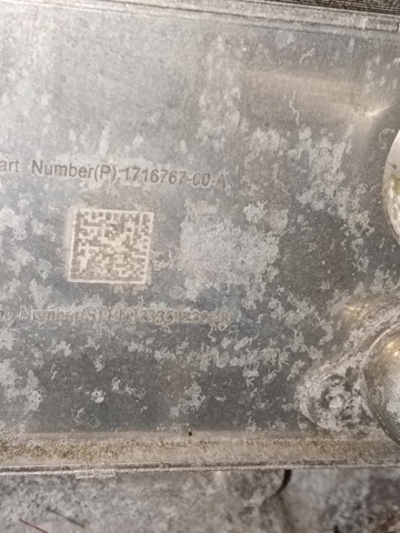 Радіатор охолодження двигуна 171676700A TESLA