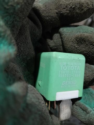 Реле накалу 2861027010 TOYOTA