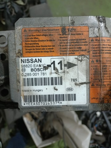 Модуль-процесор керування подушки безпеки 98820EA51C NISSAN