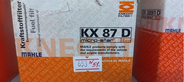 Фільтр паливний KX87D MAHLE