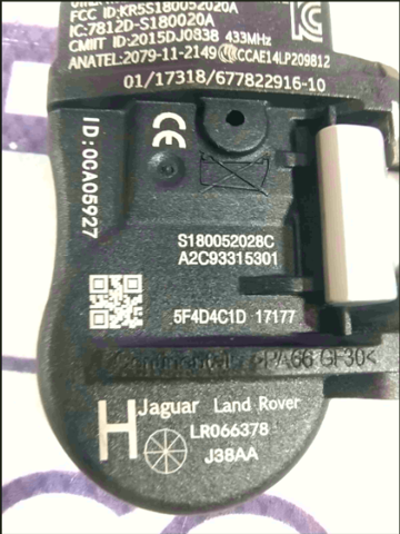 Датчик шин LR066378 LAND ROVER